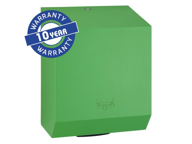 MERIDA STELLA GREEN LINE mechanical roll paper towel dispenser, green